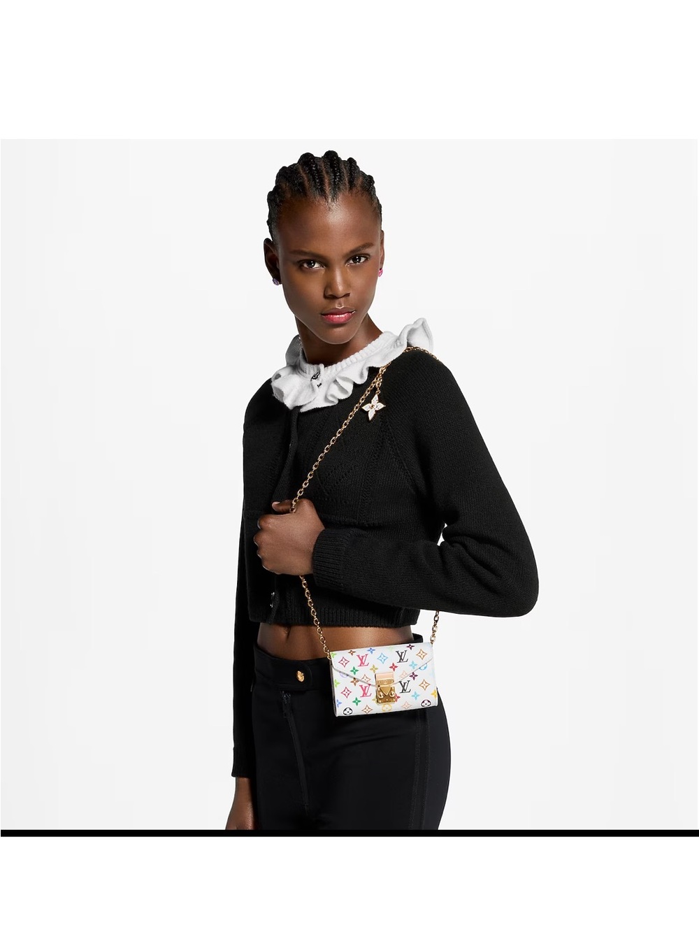 Limited edition multicolor TM Pouch Métis belt